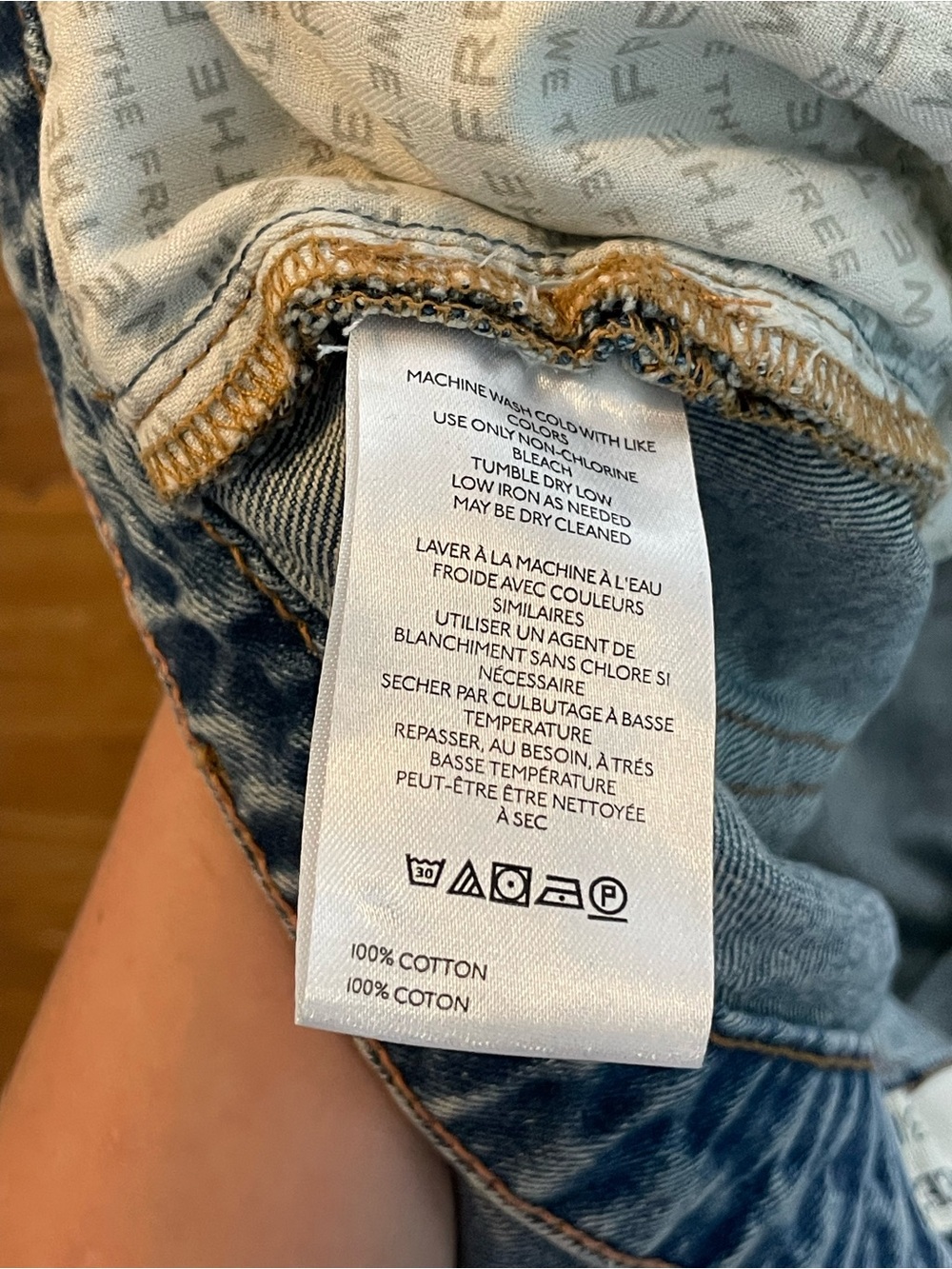 We The Free Light Blue Barrel Jeans - Picture 6 of 6